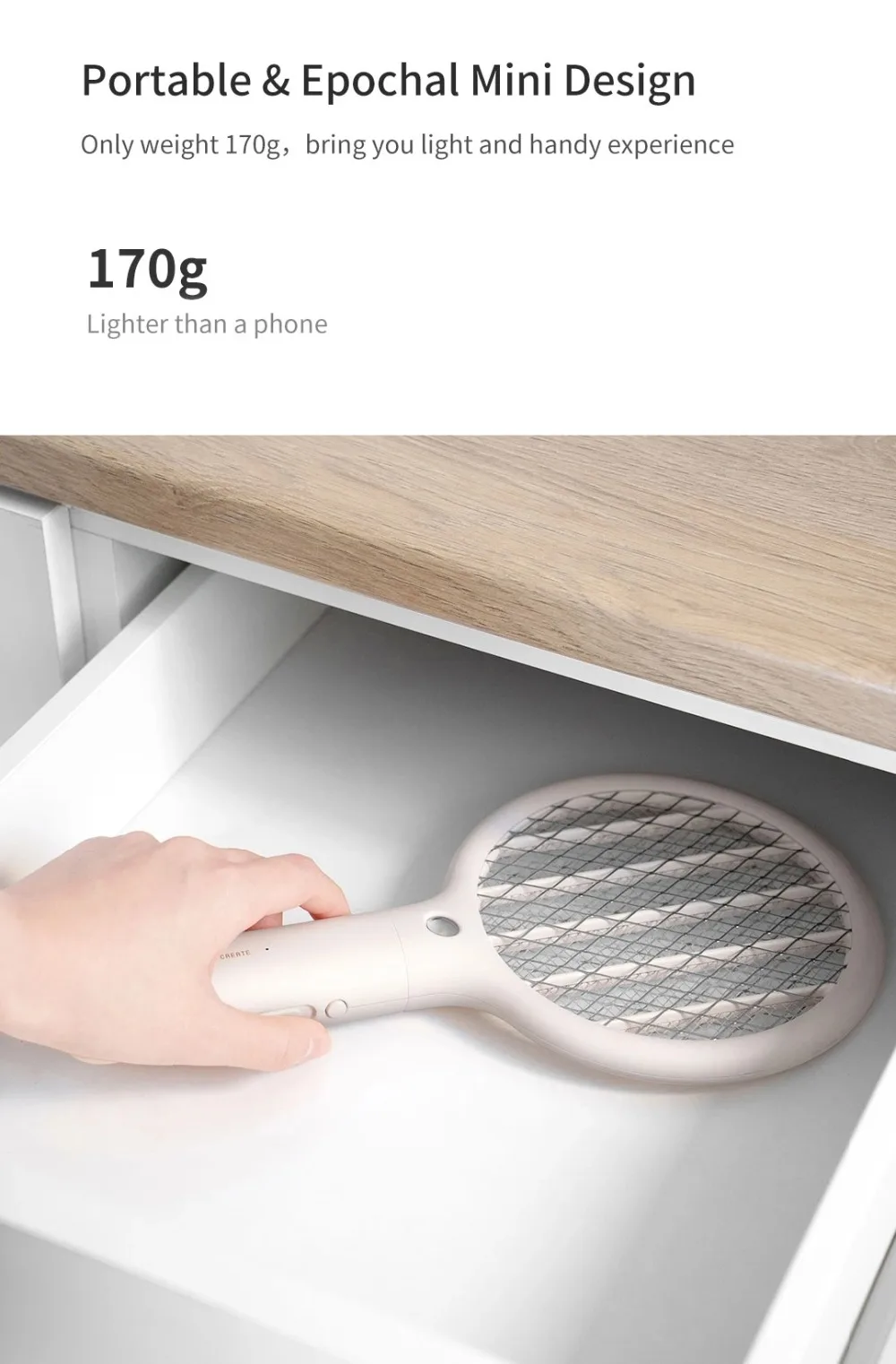 Xiaomi Sothing Mini Mosquito Electric Swatter (DSHJ-S-1914)