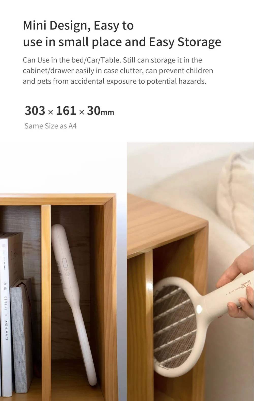 Xiaomi Sothing Mini Mosquito Electric Swatter (DSHJ-S-1914)