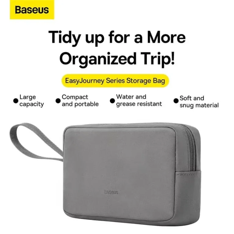 Baseus Easy Journey Series Storage Accessories Bag (LBJX010013) – Travel Tech & Toiletry Organizer
