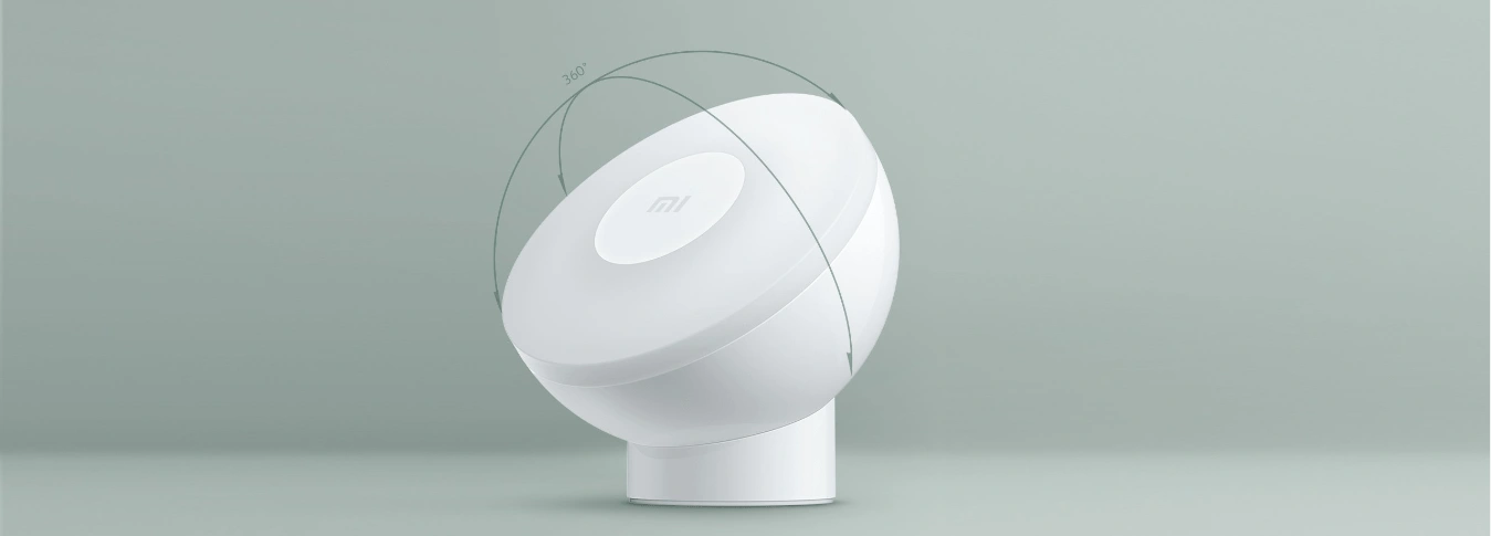 Mi Motion-Activated Night Light 2 MJYD02YL with 360° Rotation and Infrared Sensor
