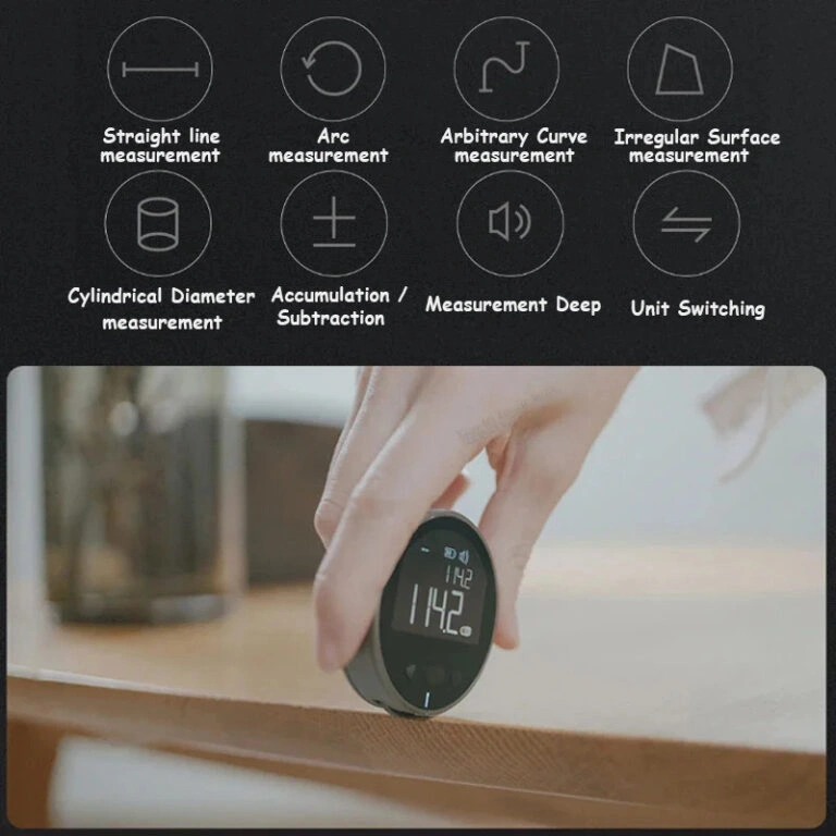 Xiaomi ATuMan Mini Q Digital Electronic Ruler DUKA Q2 with 99.9m range and Type-C charging