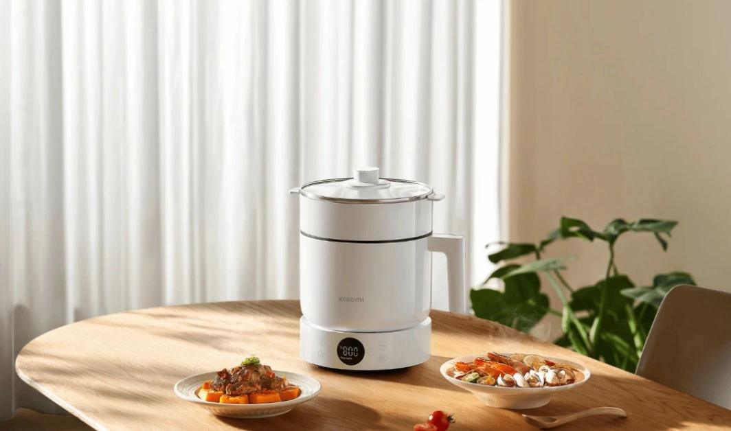 Xiaomi Mijia Multi-functional Electric Cooker MEC01 1.5L with Steamer – 1000W Fast Cooking