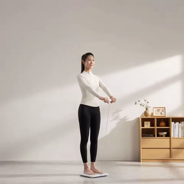 Xiaomi Mijia S800 Eight Electrode Smart Body Fat Scale with Handheld Electrodes and LED Display