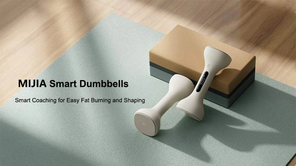 Xiaomi Mijia Smart Dumbbells MJYL01YM with App Tracking and Adjustable Weights