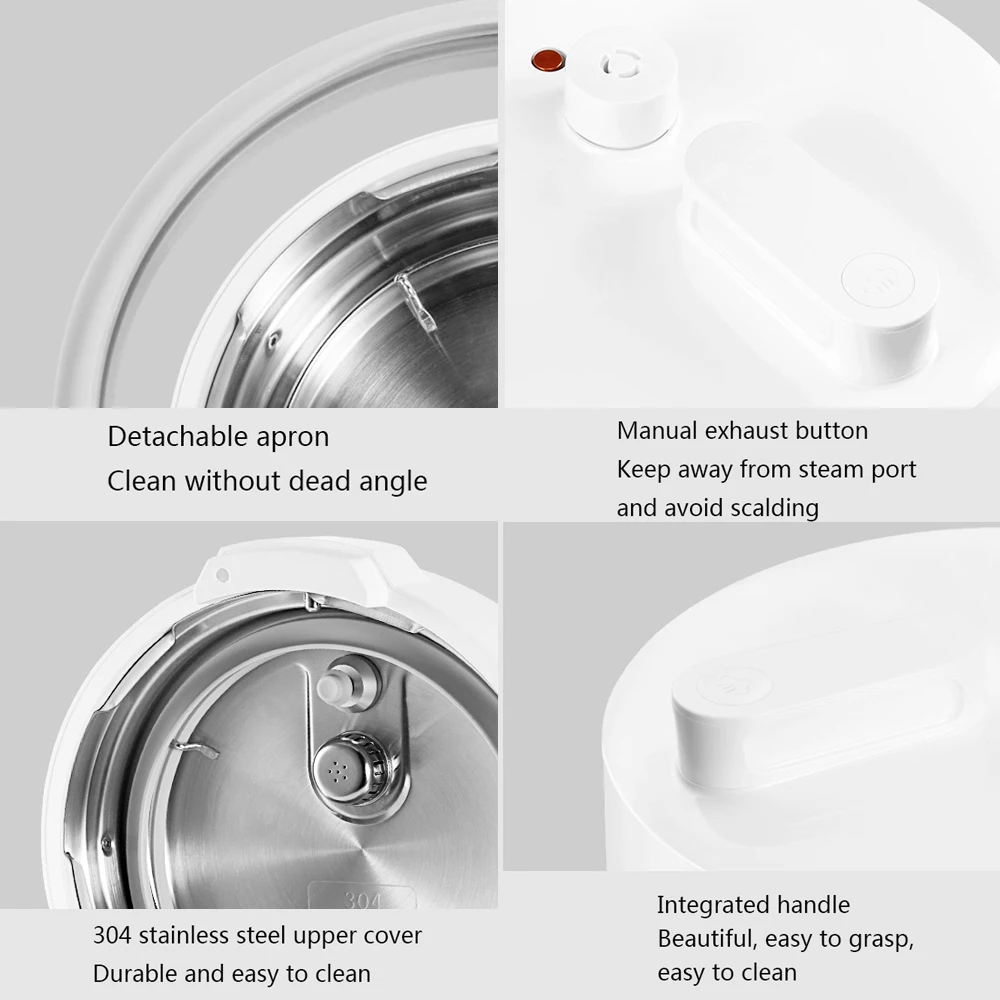 Xiaomi Mijia Smart Electric Pressure Cooker 2.5L with APP Control and multi-function cooking
