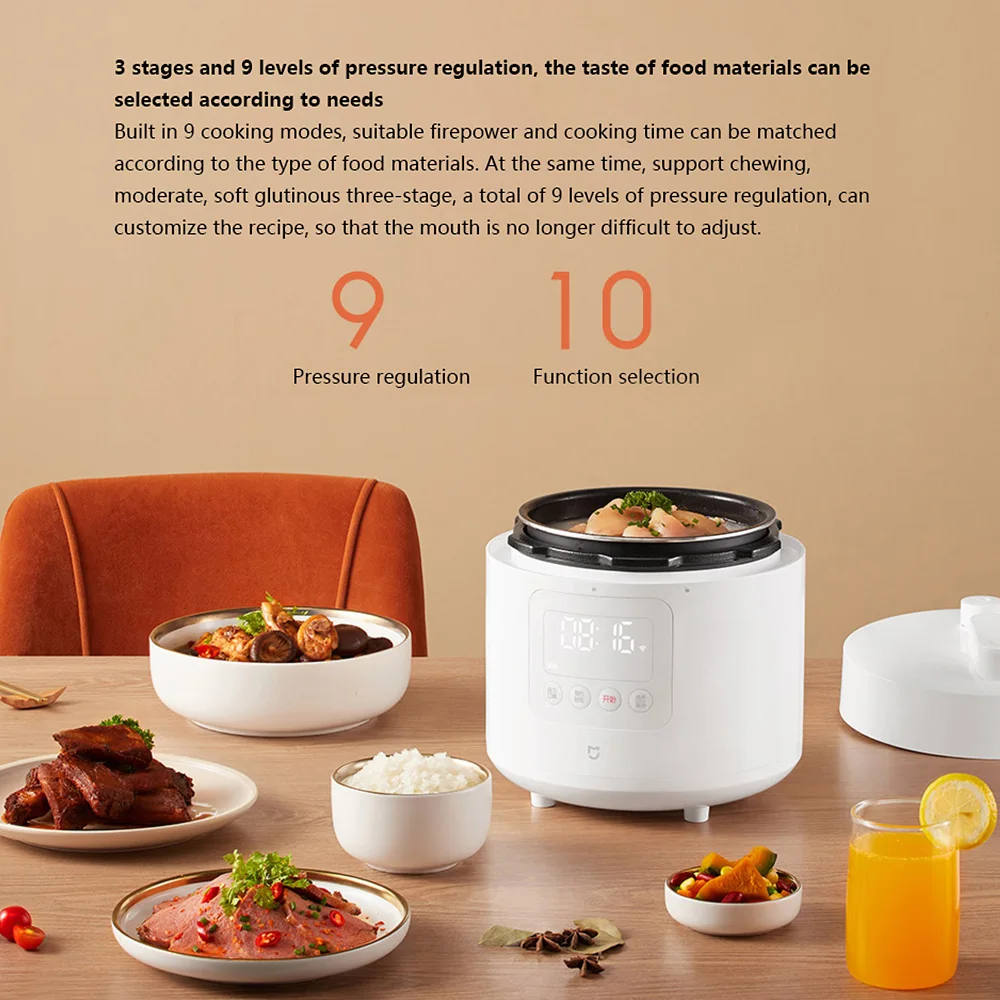 Xiaomi Mijia Smart Electric Pressure Cooker 2.5L with APP Control and multi-function cooking