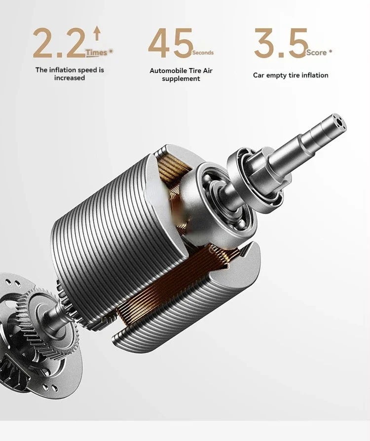 Xiaomi Portable Electric Air Compressor 2 Pro MJCQB07PQW cordless inflator pump with 150 PSI and preset modes