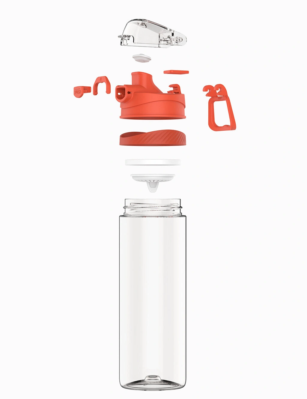 Xiaomi QUANGE Tritan Sports Water Bottle 620ml Leak-Proof Portable Cup with Safety Lock