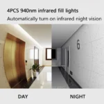 Xiaomi Smart Doorbell 3 MJML05-FJ with 2K Ultra HD, AI Motion Detection, Night Vision, and 5200mAh Battery