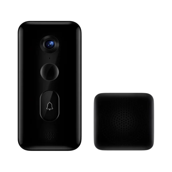 Xiaomi Smart Doorbell 3 MJML05-FJ with 2K Ultra HD, AI Motion Detection, Night Vision, and 5200mAh Battery