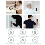 Xiaomi Smart Doorbell 3 MJML05-FJ with 2K Ultra HD, AI Motion Detection, Night Vision, and 5200mAh Battery