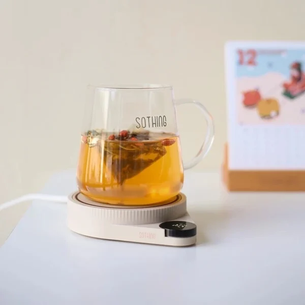 Xiaomi Sothing Diffusion Thermostatic Coaster Smart Beverage Warmer with Temperature Control