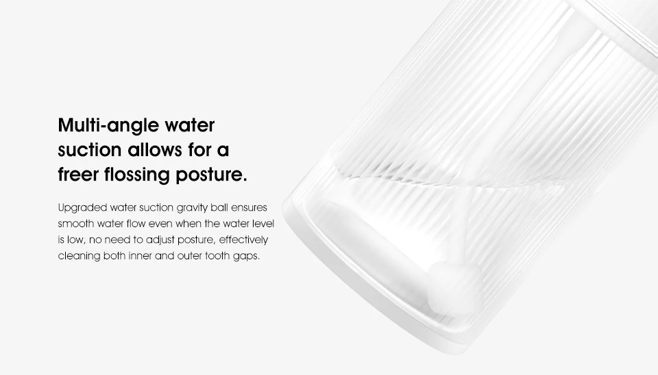 Xiaomi Water Flosser 2 MEO705 portable cordless oral irrigator with 3 cleaning modes and 200mL water tank