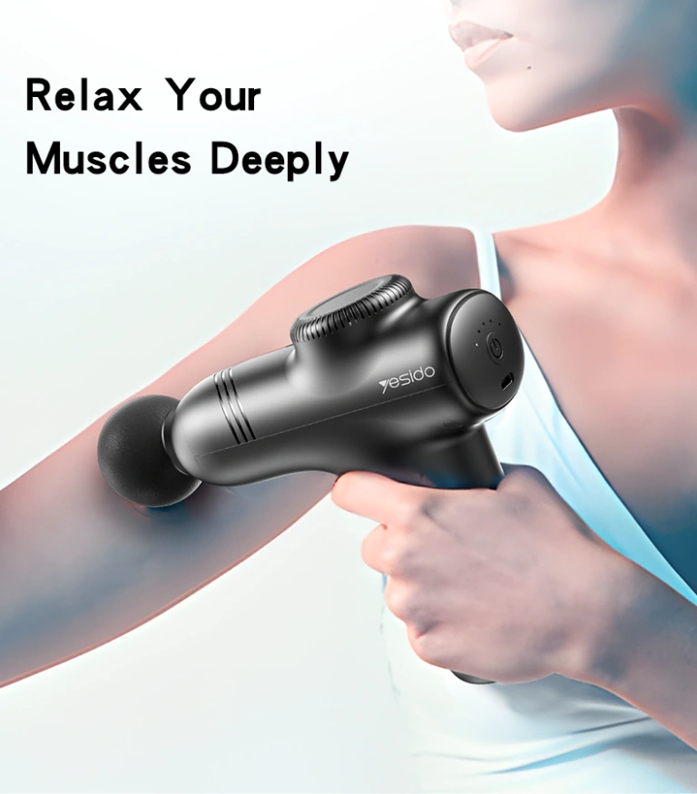 Yesido MG01 Massage Gun with Type-C Charging and 5 Speed Settings