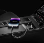 JOYROOM A38 Easy Travel Series Type-C to Lightning Coiled Data Cable 1.5m with safe fast charging