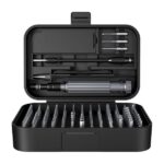 Proove Fixer 150-in-1 Screwdriver Repair Tool Kit Set Black with Chrome-Vanadium Bits and ABS Case