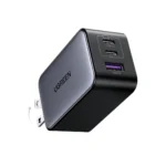 ugreen-nexode-65w-gan-usb-c-wall-charger-3-port-compact-fast-charger-black