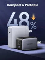 ugreen-nexode-65w-gan-usb-c-wall-charger-3-port-compact-fast-charger-black