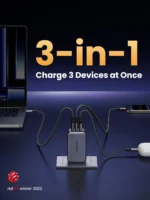 ugreen-nexode-65w-gan-usb-c-wall-charger-3-port-compact-fast-charger-black