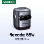 UGREEN UNO X662 QPai Robot 65W GaN Charger with LED Display and Multi-Port Fast Charging