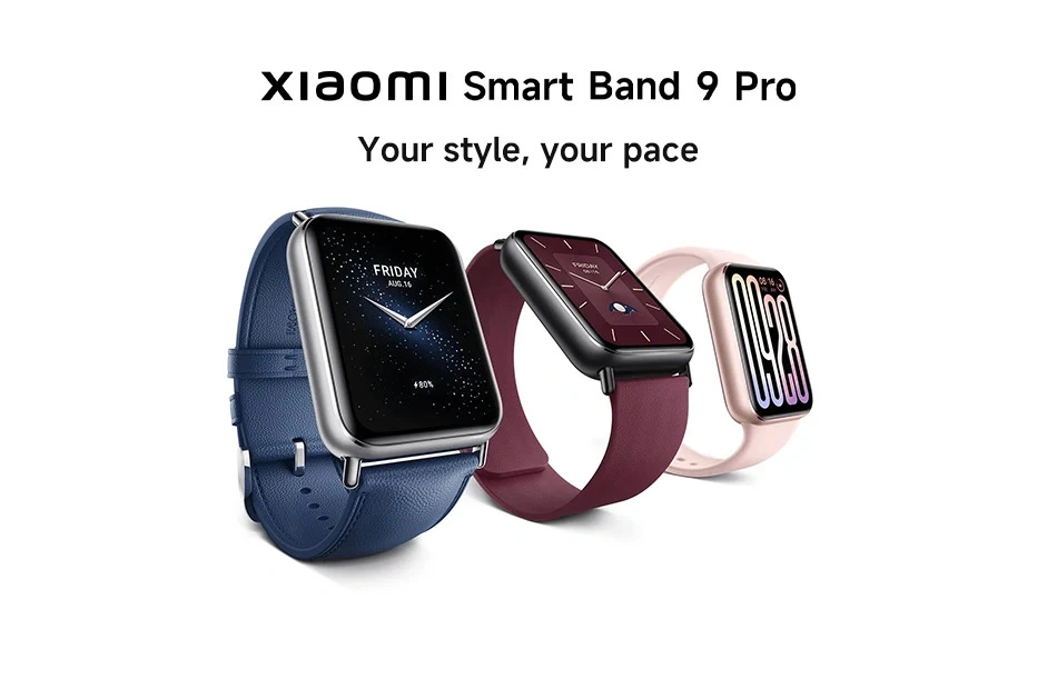 Xiaomi Band 9 Pro 1.74 Inch AMOLED Smart Fitness Tracker with GPS and 150 Sports Modes