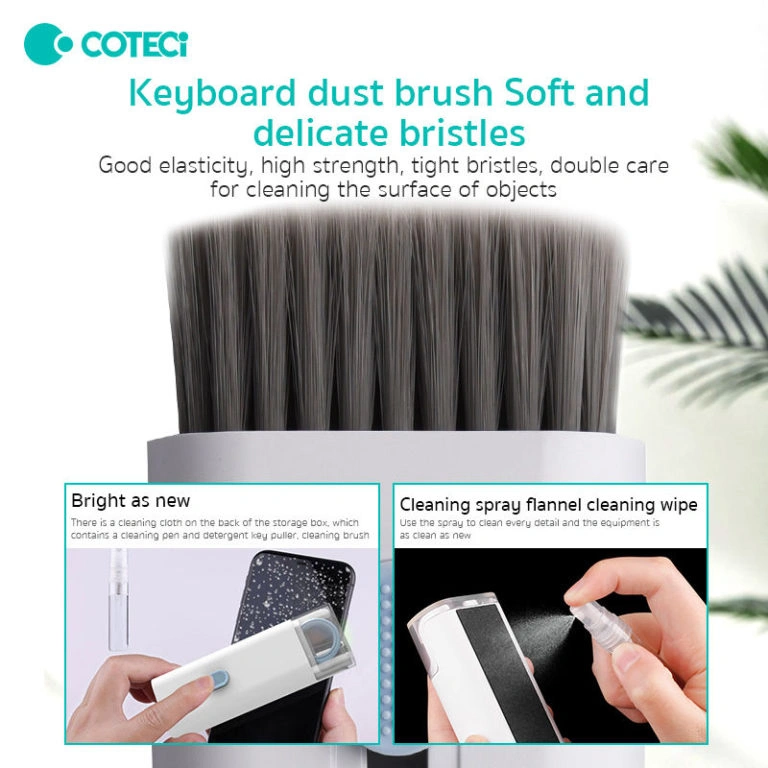 COTECi 8-in-1 Multifunction Cleaning Set for Keyboard Laptop and Mobile Devices Model 75002