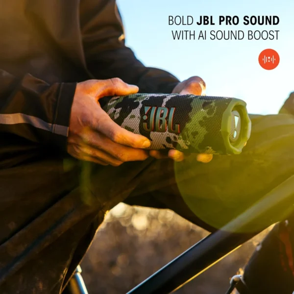 JBL Flip 7 Portable Waterproof Drop-Proof Bluetooth Speaker with AI Sound Boost and 16 Hours Playtime