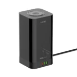 ldnio-sew4485-multiple-2500w-tower-power-strip-32w-usb-output-wireless-charging