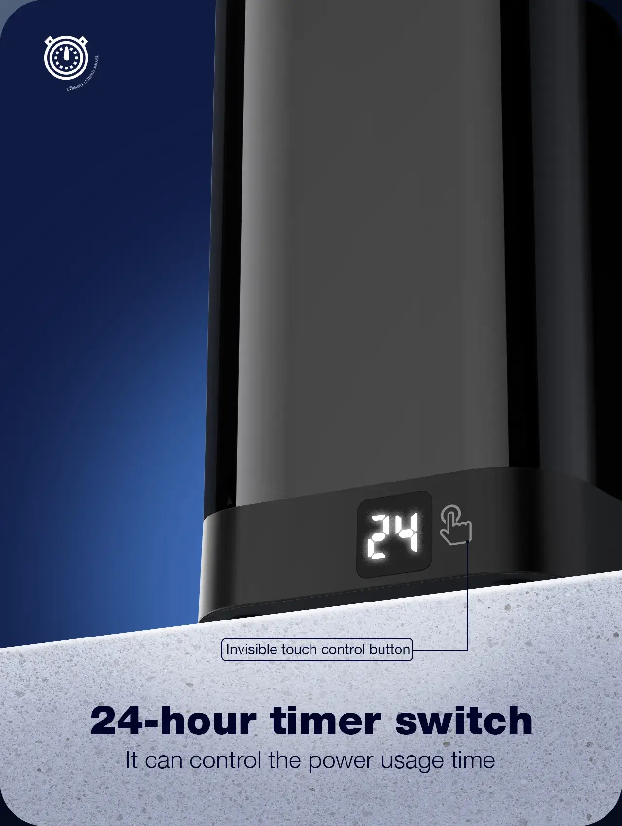 ldnio-sew4485-multiple-2500w-tower-power-strip-32w-usb-output-wireless-charging