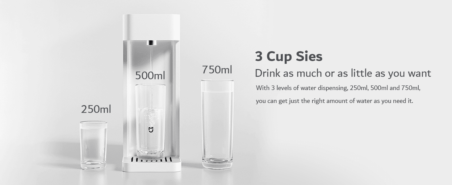 Xiaomi MIJIA Instant Hot Water Dispenser S1 3L Electric Kettle with 3s Fast Heating and Adjustable Temperature