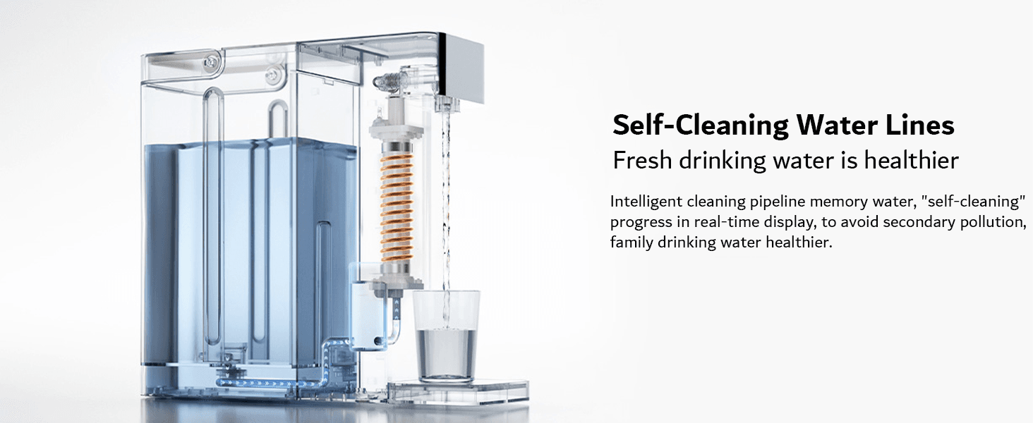 Xiaomi MIJIA Instant Hot Water Dispenser S1 3L Electric Kettle with 3s Fast Heating and Adjustable Temperature
