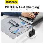 Baseus Metal Gleam Series 11 in 1 USB C hub 4K 60Hz aluminium adapter BS OH147
