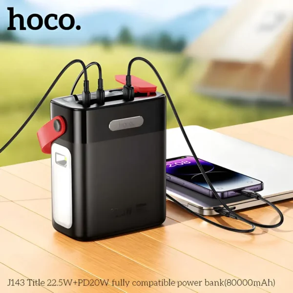 Hoco-J143-80000mAh-PD-20W-22-5W-Fast-Charging-Power-Bank