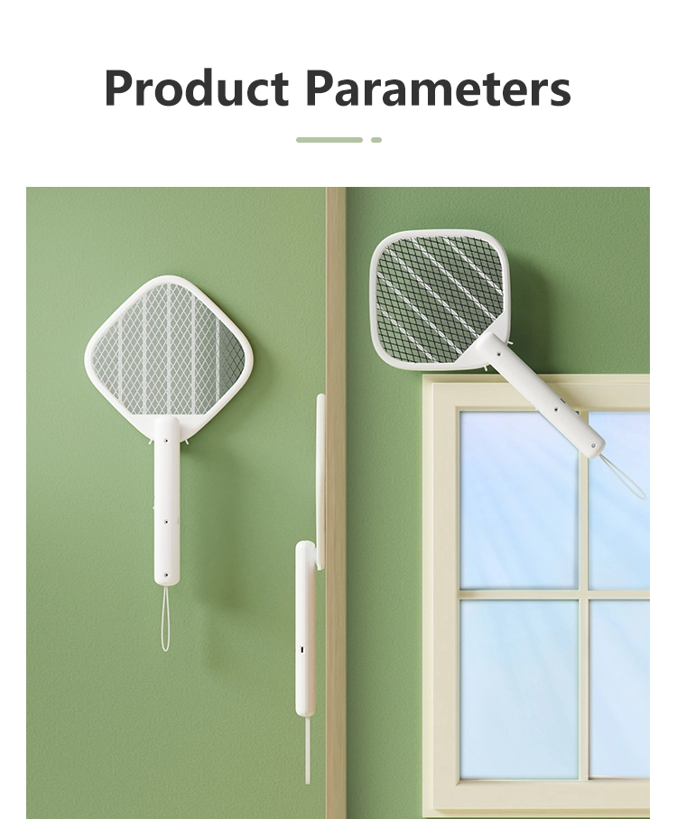 Qualitell Foldable Electric Mosquito Swatter V1 4000V UV light mosquito bat