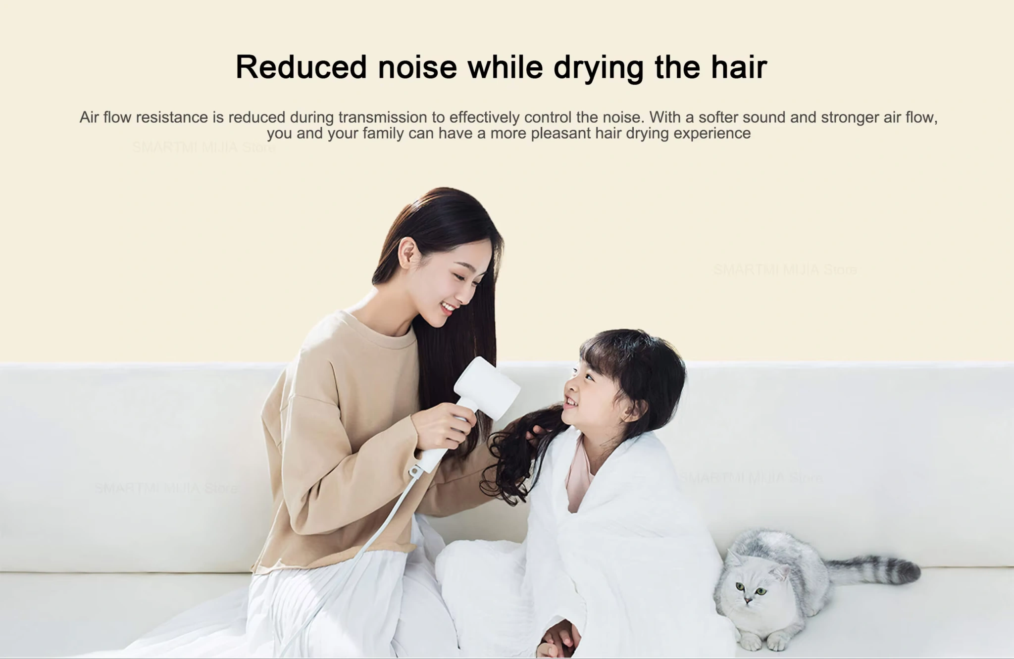 Xiaomi Mijia H300 Portable Quick Dry Hair Dryer 1600W