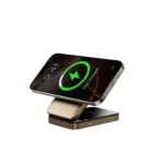 WiWU Wi W038 Triple 3 in 1 Magnetic Wireless Charging Station Fast Charging Dock for iPhone, Apple Watch & AirPods - Image 4