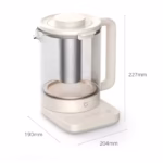 Xiaomi Mijia Multifunctional Health Kettle S2 1.5L 800W electric health pot with glass body and tea strainer
