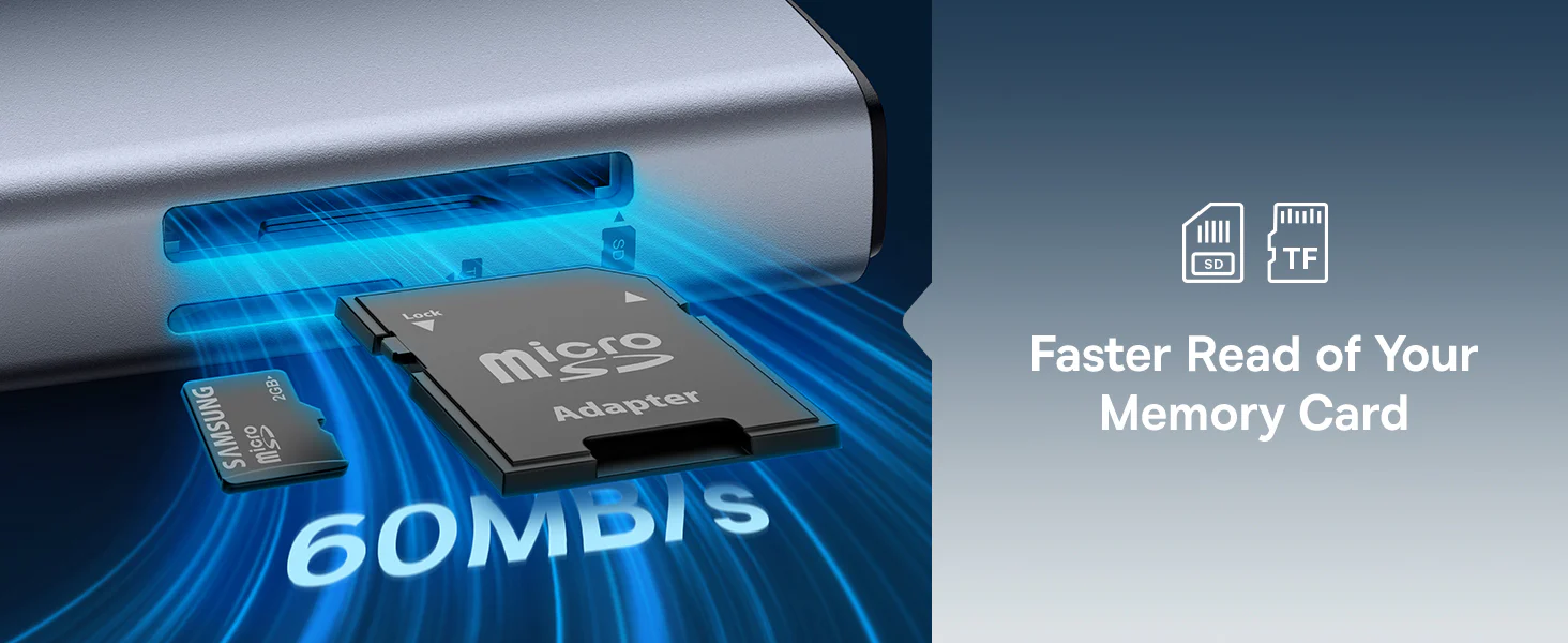 Baseus UltraJoy Series 7-Port HUB Docking Station (Type-C to HDMI 4K 60Hz)