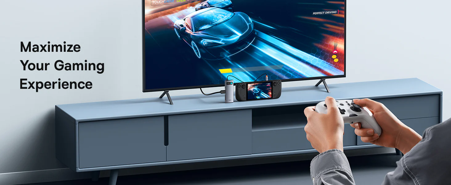 Baseus UltraJoy Series 7-Port HUB Docking Station (Type-C to HDMI 4K 60Hz)