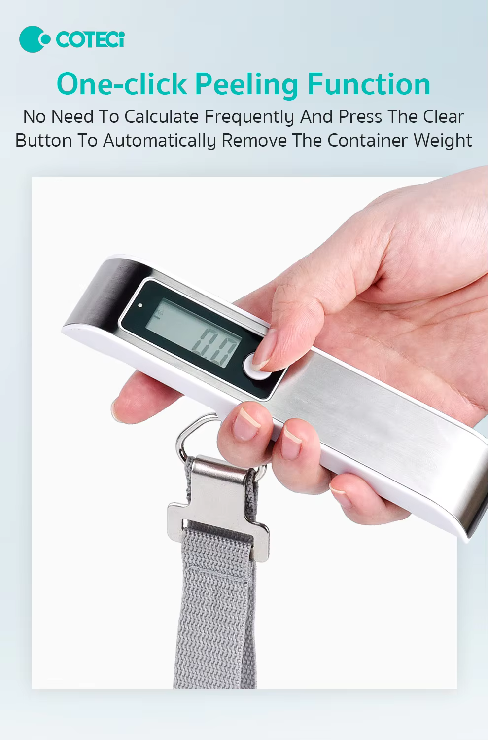 COTECi TR-010 Portable Digital Luggage Scale