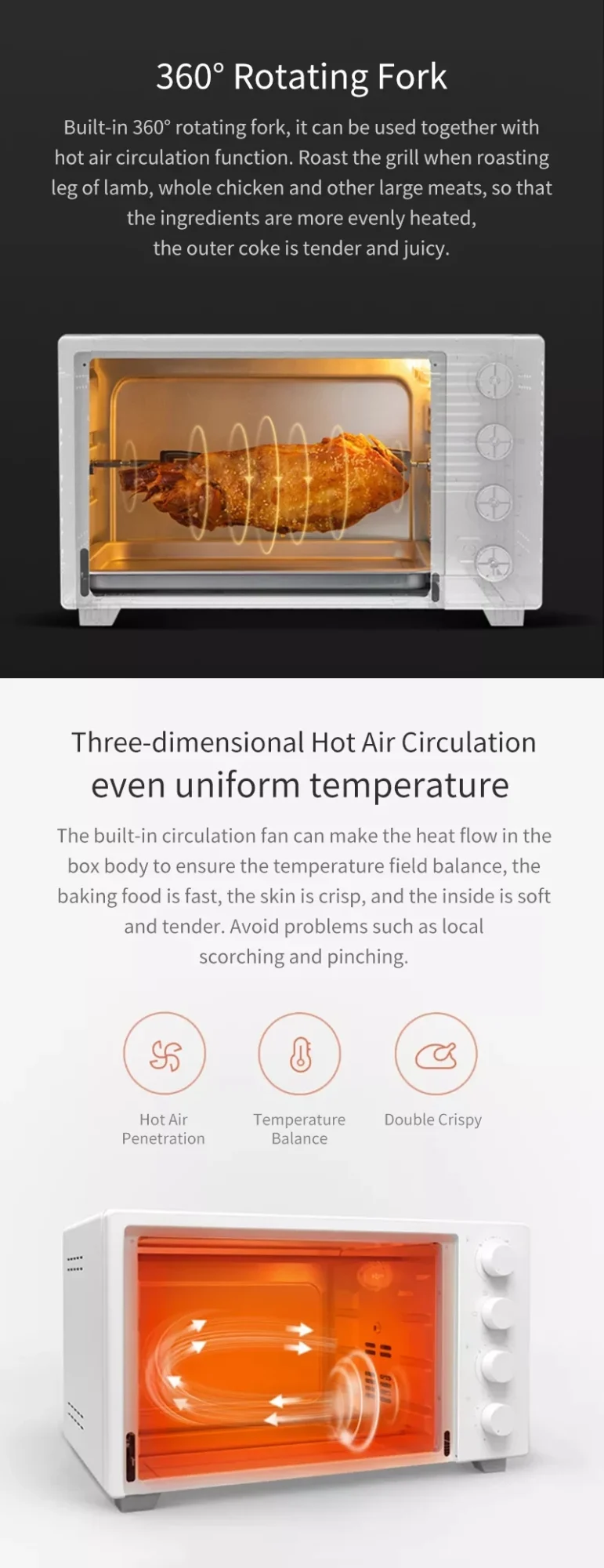 Xiaomi Mijia Smart Electric Oven 32L MDKXDE1ACM