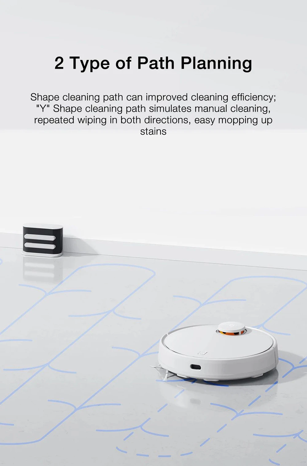 XIAOMI MIJIA Robot Vacuum Mop 3C Enhanced Edition Cyclone Suction