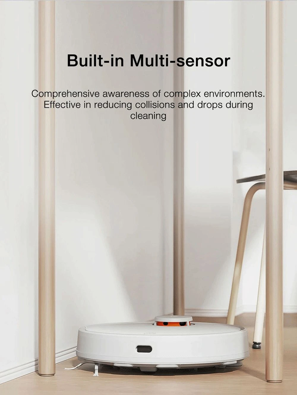 XIAOMI MIJIA Robot Vacuum Mop 3C Enhanced Edition Cyclone Suction