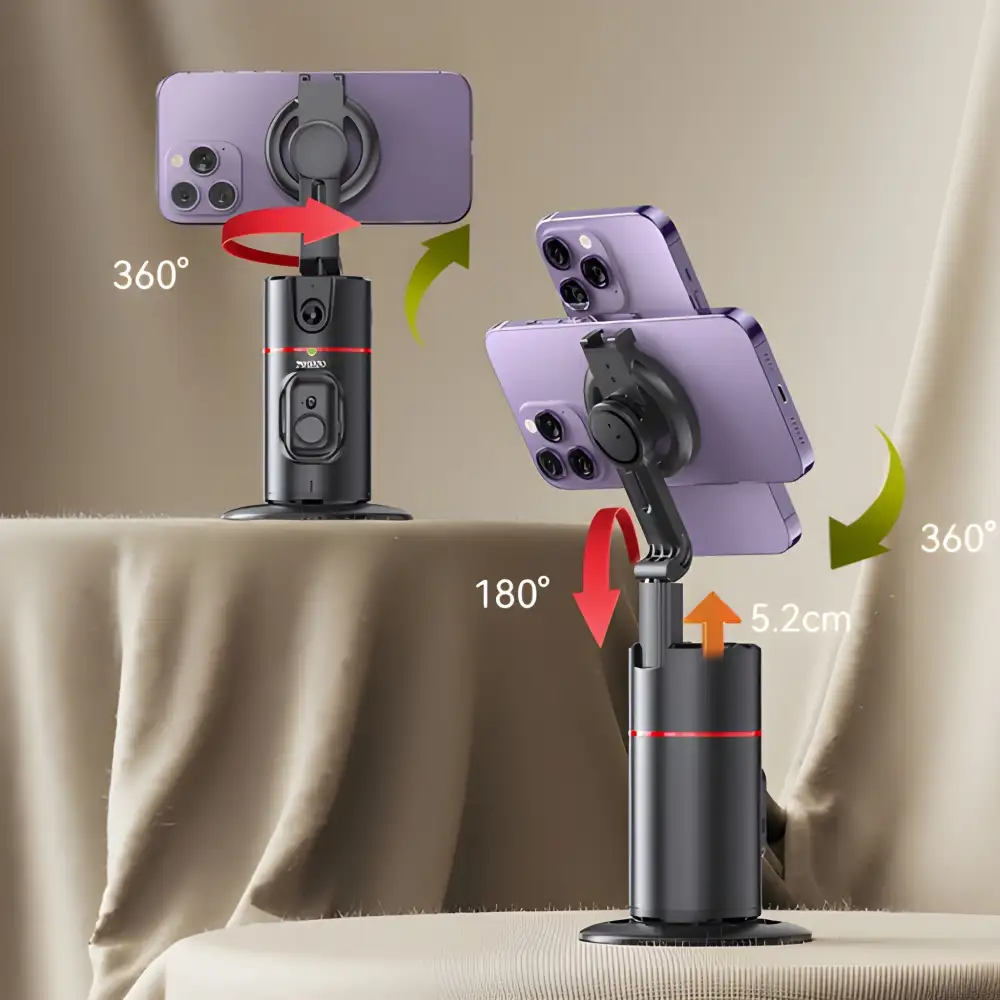 Yesido SF20 Magnetic Auto Face Tracking Gimbal Selfie Stick