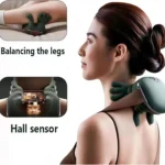 N7 Master Hand Shoulder & Neck Massager – Cordless Shiatsu Deep Tissue Cervical Massager with Heat Therapy (USB-C Rechargeable)