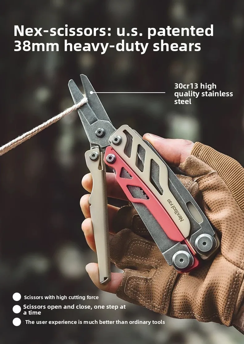 NexTool Flagship Pro F30 Multitool (NE20203A) – Original Heavy Duty Multi Tool