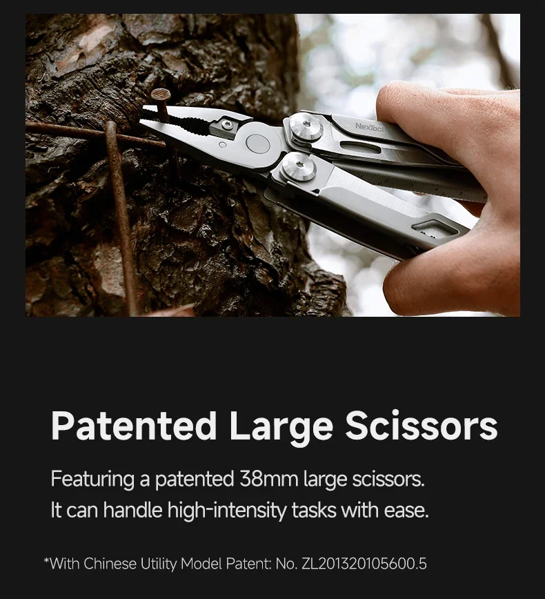 NexTool NE20310 Flagship Max 14 In 1 EDC Multi Tool Pliers Folding Knife