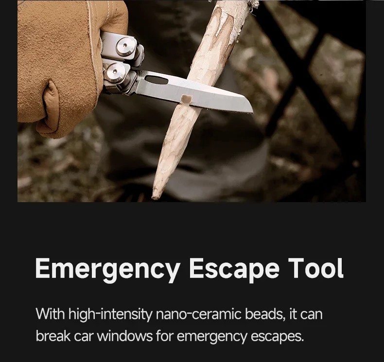 NexTool NE20310 Flagship Max 14 In 1 EDC Multi Tool Pliers Folding Knife