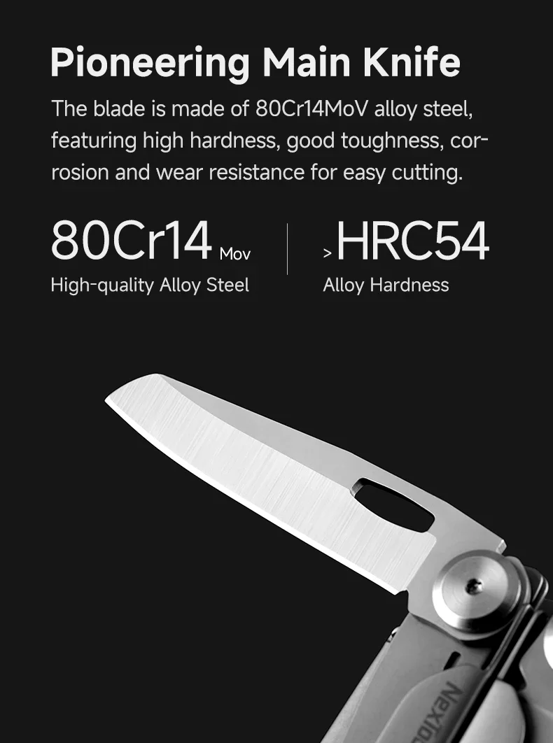 NexTool NE20310 Flagship Max 14 In 1 EDC Multi Tool Pliers Folding Knife