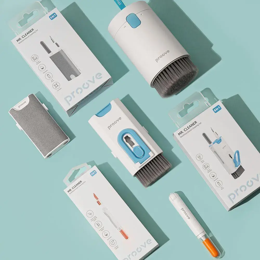 Proove Mr. Cleaner 8-in-1 Multifunctional Cleaning Set White